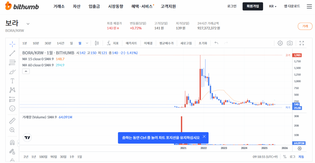 보라코인 - 코인킬러