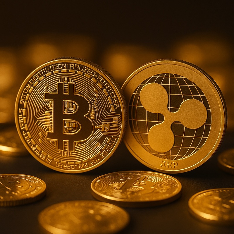 시총 13배 차이…XRP, 비트코인 따라잡으려면