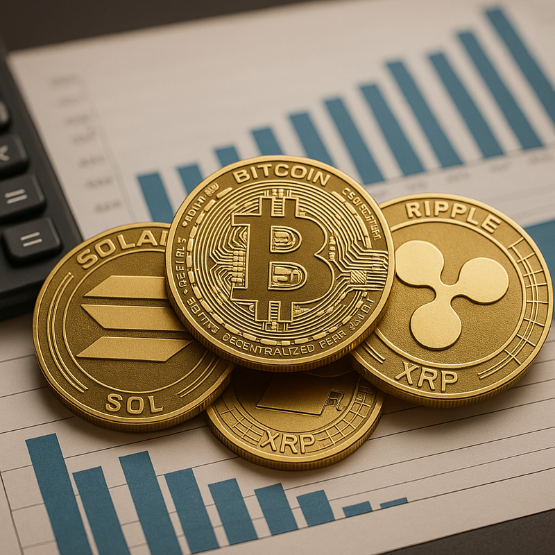 비트코인 강세장 2막…XRP 3배, 솔라나 5배 상승할까?