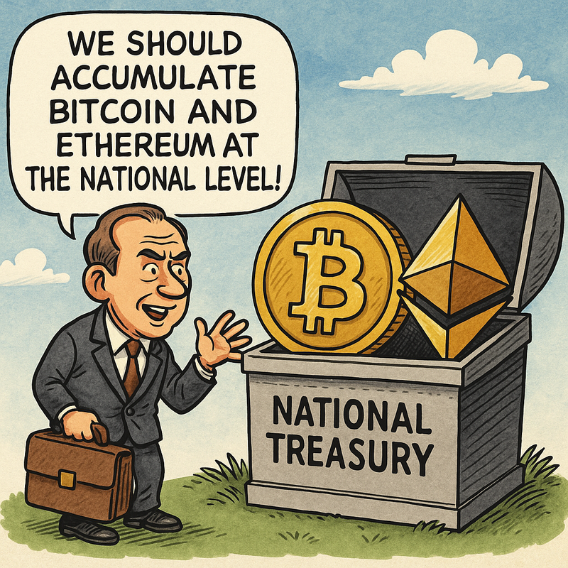 [코툰] “국가 차원서 비트코인·이더리움 매집해야”