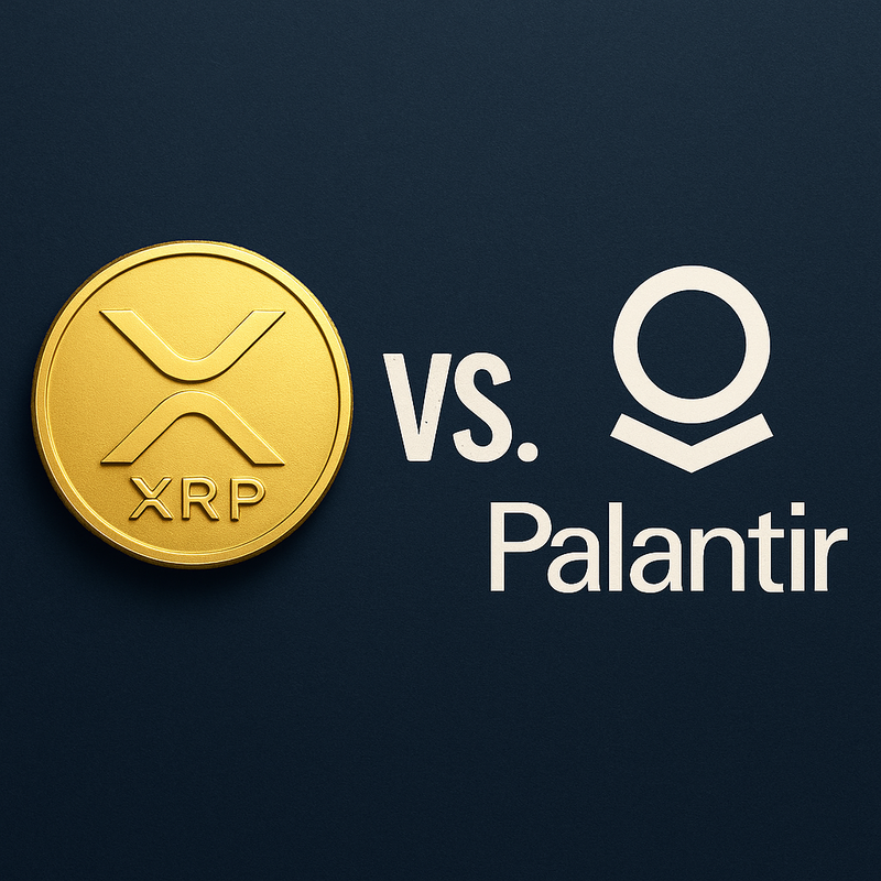 XRP, 5년 뒤 팔란티어 앞설 수 있을까