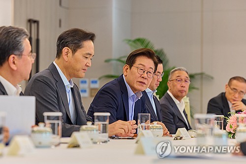 李대통령, 기업인들에 “관세협상 애써줘 감사…방미 성과 당부”(종합)