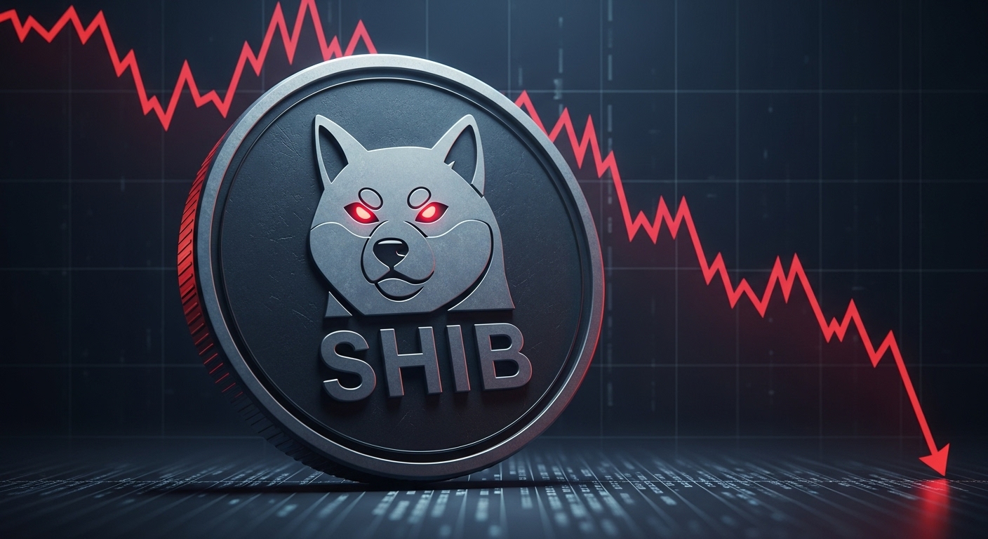 시바이누($SHIB), 데드크로스 발생…추가 하락 신호에 시장 ‘술렁’