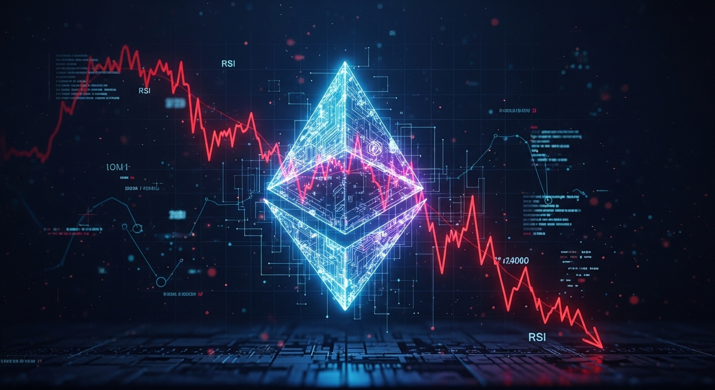 이더리움($ETH), RSI 14.5까지 급락…과매도 구간 진입에 단기 반등 기대