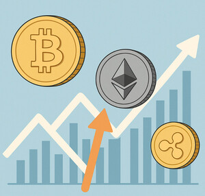 리플·비트코인·이더리움, ETF·파트너십·기술 지표 교차…엑스알피 단기 흐름 어디로?