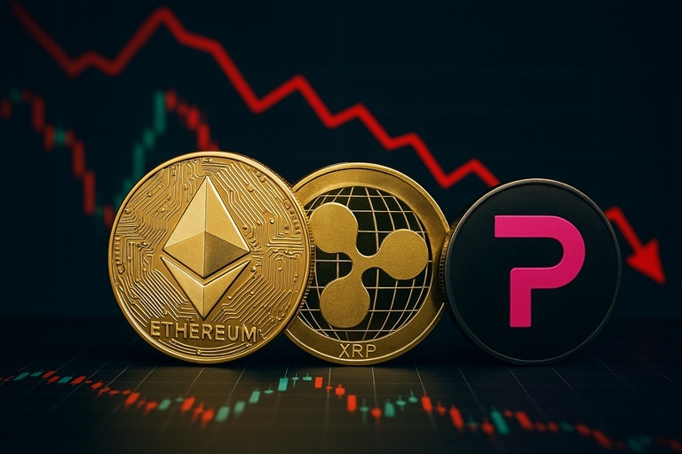 이더리움·XRP·피스 네트워크, 9월 첫째 주부터 청산 위기…60억 달러 증발하나