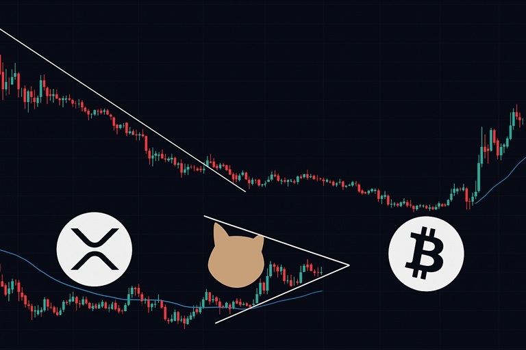 XRP·비트코인·시바이누, 이제 약세 끝내나…반전 조짐 포착