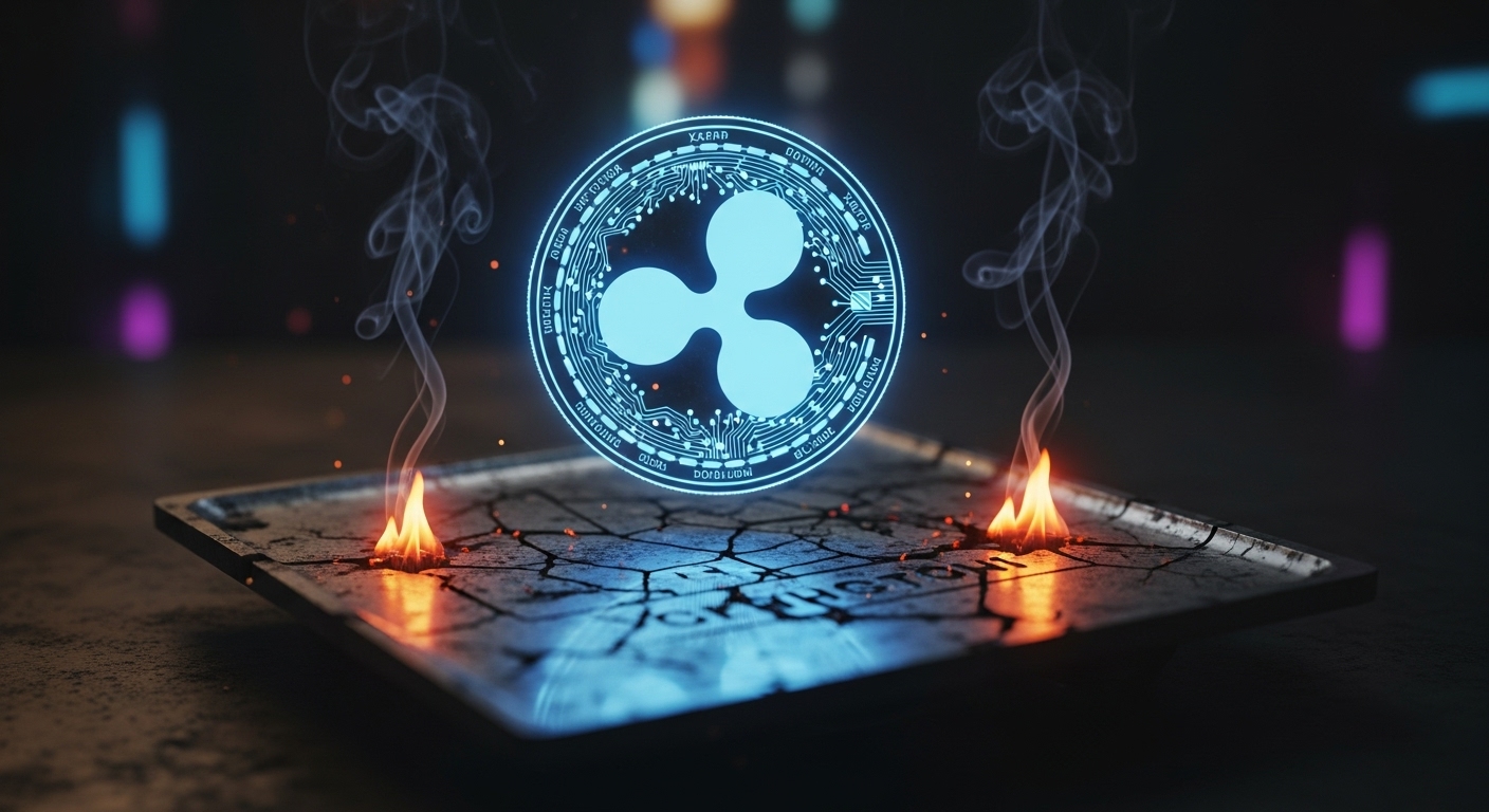 XRP 소각량 ‘제로’ 수준 추락… 희소성 기반 상승 시나리오 흔들
