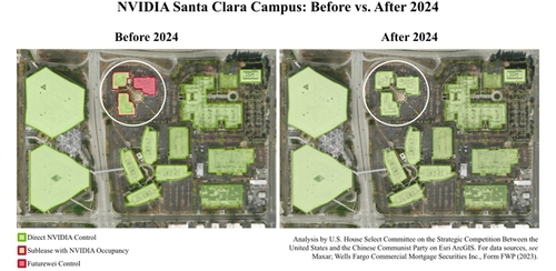 화웨이, 엔비디아 건물 10년간 공유…미 의회 ‘기술 유출’ 조사 착수