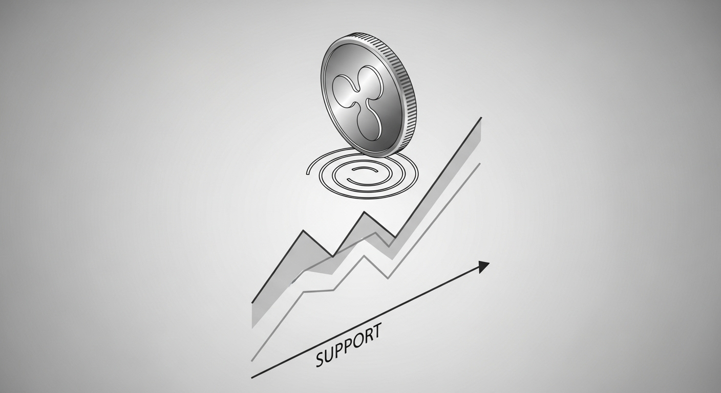 리플(XRP), 강세 랠리 후 횡보…지지선 지키며 상승 재도전 시사