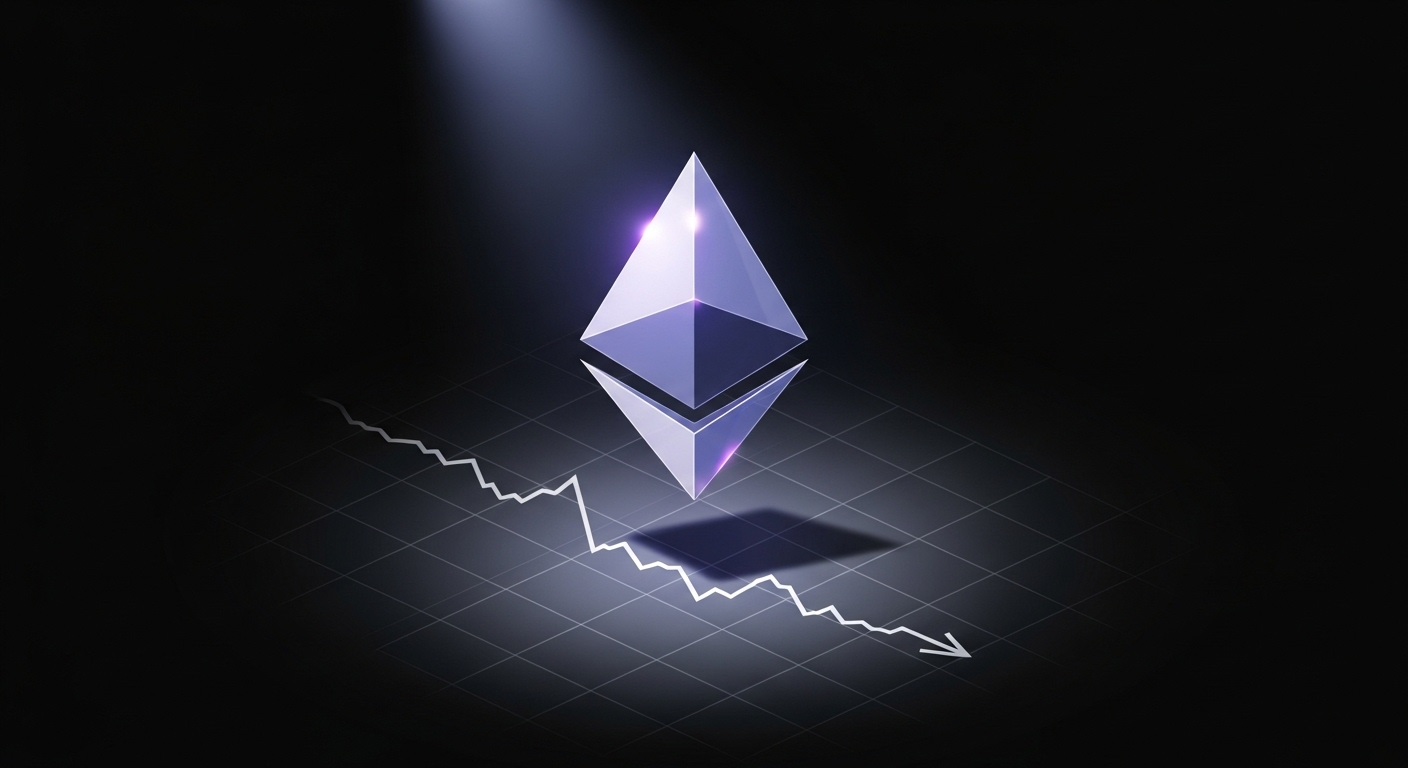 이더리움($ETH), 4,100달러 붕괴…기술적 지지선 악화로 추가 하락 경고