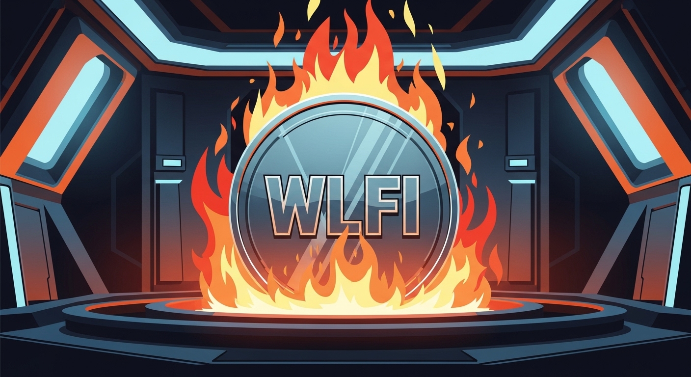 트럼프 지지 암호화폐 WLFI, 유통량 축소 소각안 ‘99.8%’ 찬성 가결