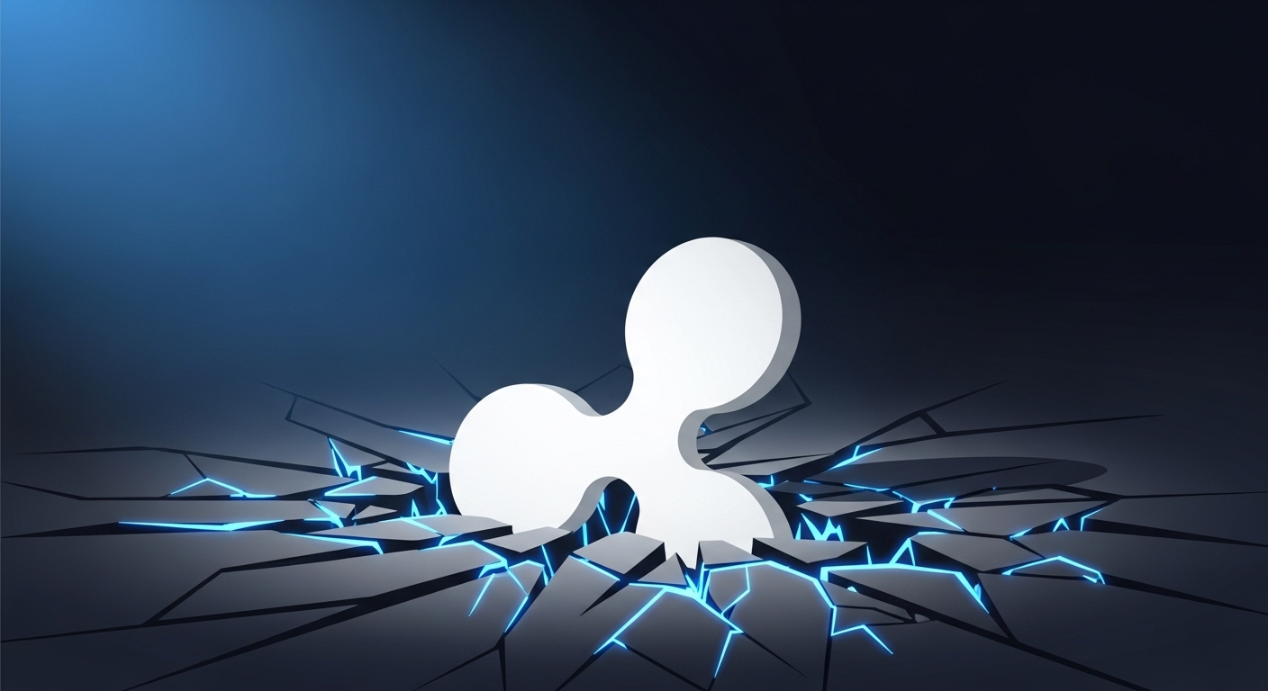 리플($XRP), 기술적 약세에 2.06달러까지 하락 경고…매도세·네트워크 침체 겹쳐