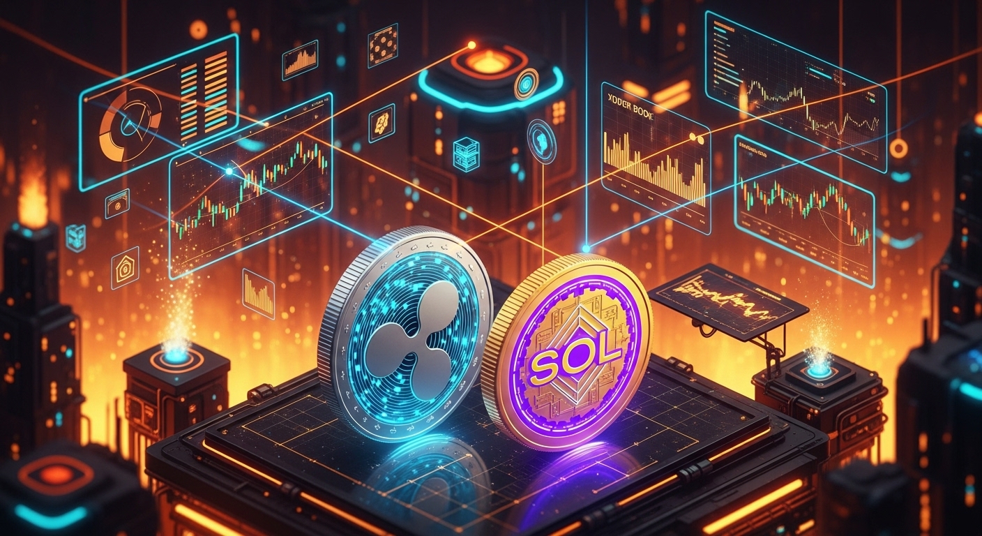 강세장 속 스테이블코인서 알트코인으로…리플($XRP)·솔라나($SOL)·DEX 토큰 급부상