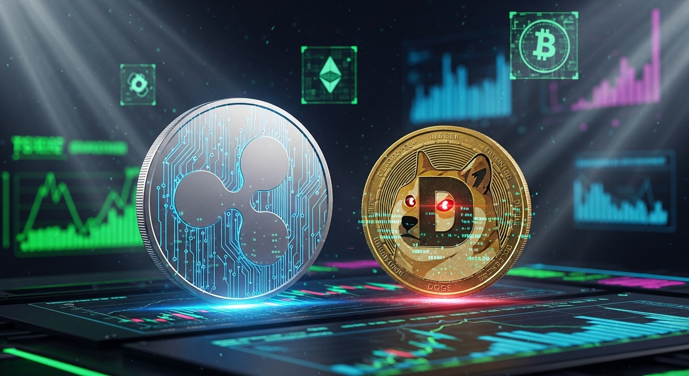 美 첫 현물 XRP·DOGE ETF, 상장 첫날 거래량 폭발…업계 예측 5배 넘어