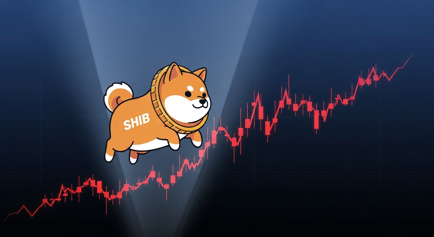 시바이누($SHIB), 단기 저항선 돌파 시 0.00001400달러까지 상승 여력