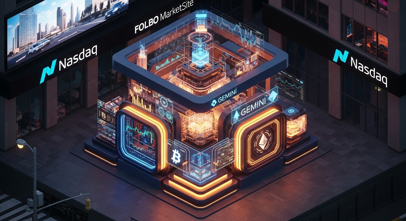 나스닥, 제미니에 695억 원 전략 투자…커스터디·스테이킹 인프라 본격 진입