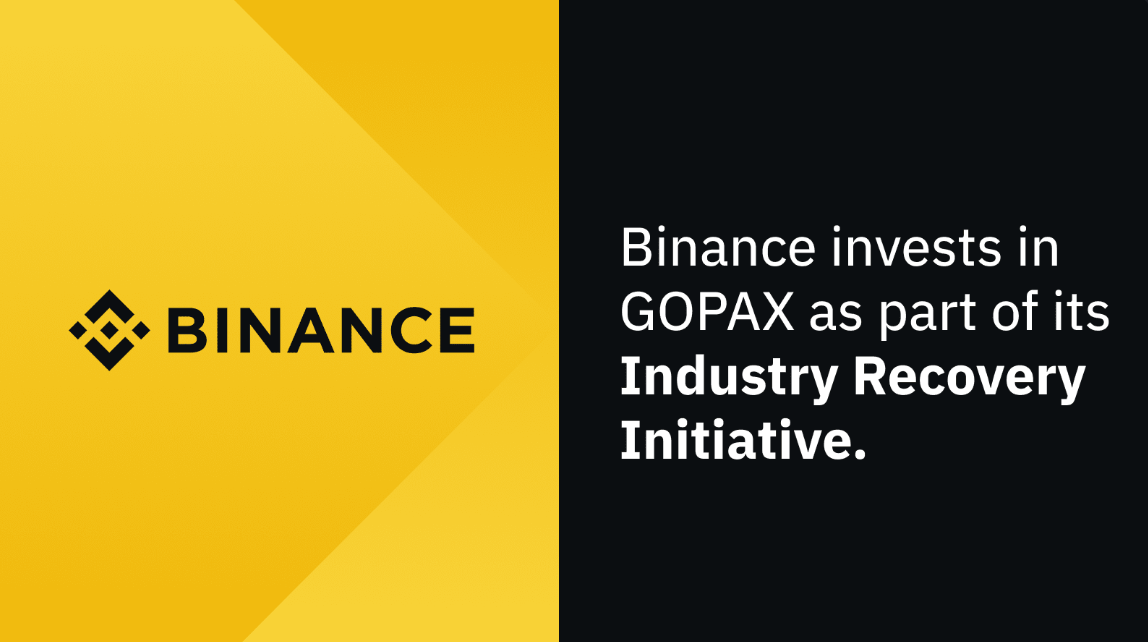 바이낸스, 고팍스 인수 최종 확정…4년 만의 한국 복귀