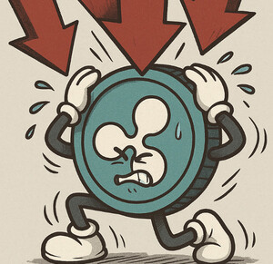 리플(엑스알피) 시세 2.2달러까지 떨어질 수도?…피터 브랜트 “하락 패턴 주의” 전망