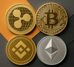 미중 관세전쟁 재발 조짐 속 트럼프의 상징과 리플(XRP) 이더리움 비트코인 추이는?…100% 관세 선언