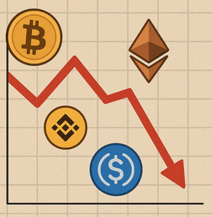 리플(XRP) 비트코인 이더리움 등 외부 충격 → 내부 악순환 반응 구조…하방 압력 확대?