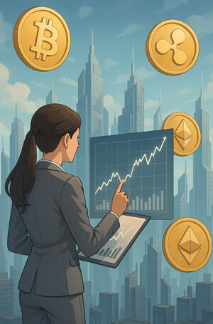 “비트코인·이더리움 시세 방향 타는 중…리플은 $2.50 조정?, 전주 比 –12% 뚝”