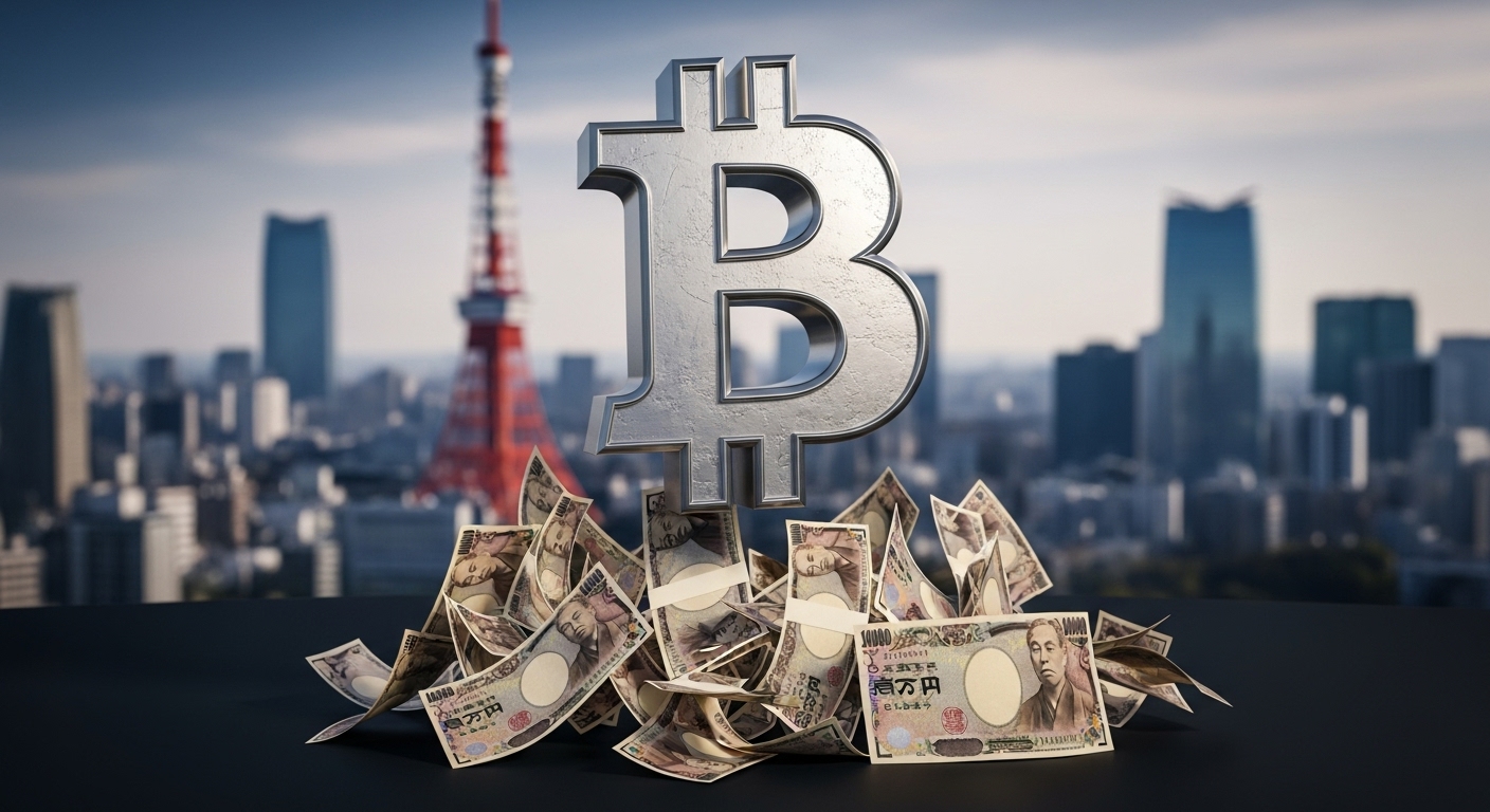 일본 1조 엔 경기부양책에 비트코인($BTC) 100만 달러 가능성 부상