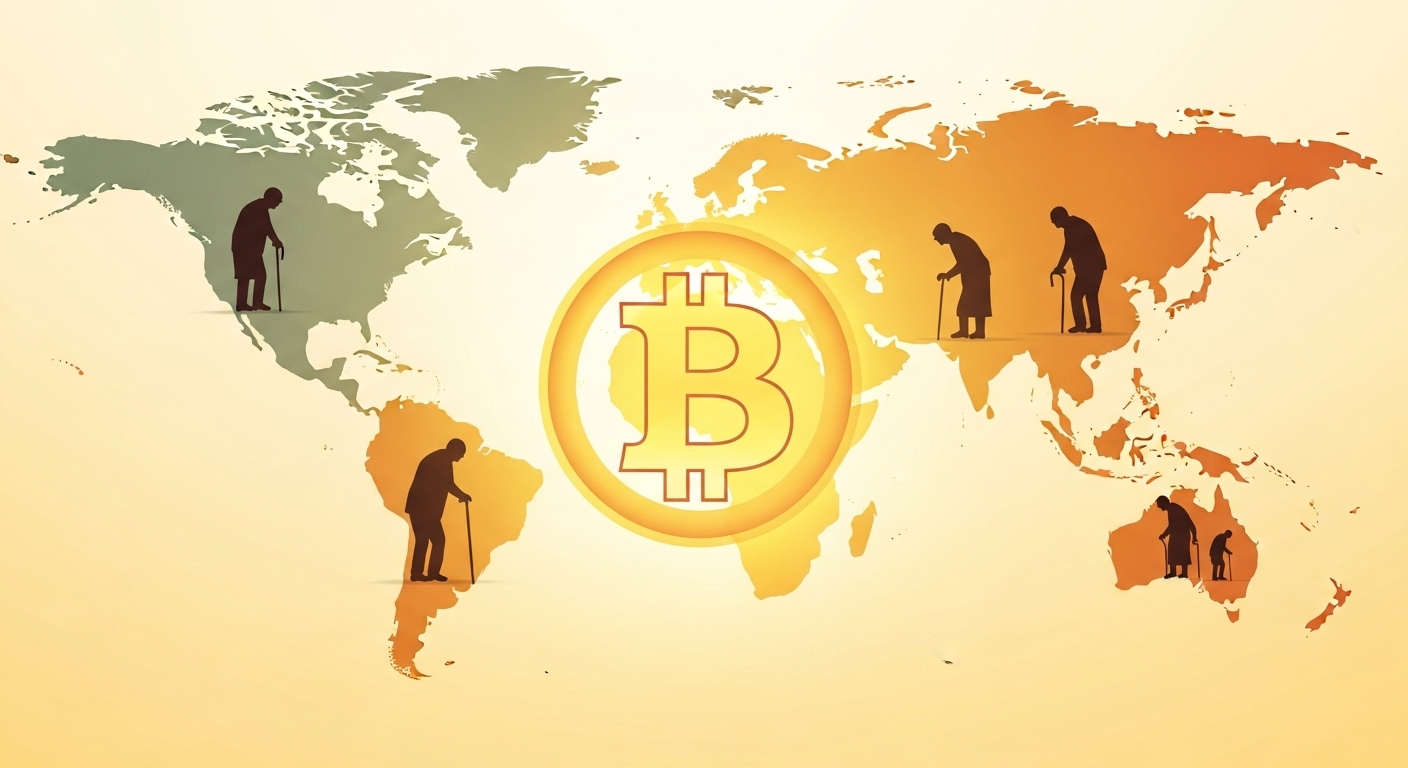 고령화가 비트코인($BTC) 수요 이끈다…연준, 2100년까지 글로벌 자산 수요 200% 증가 전망
