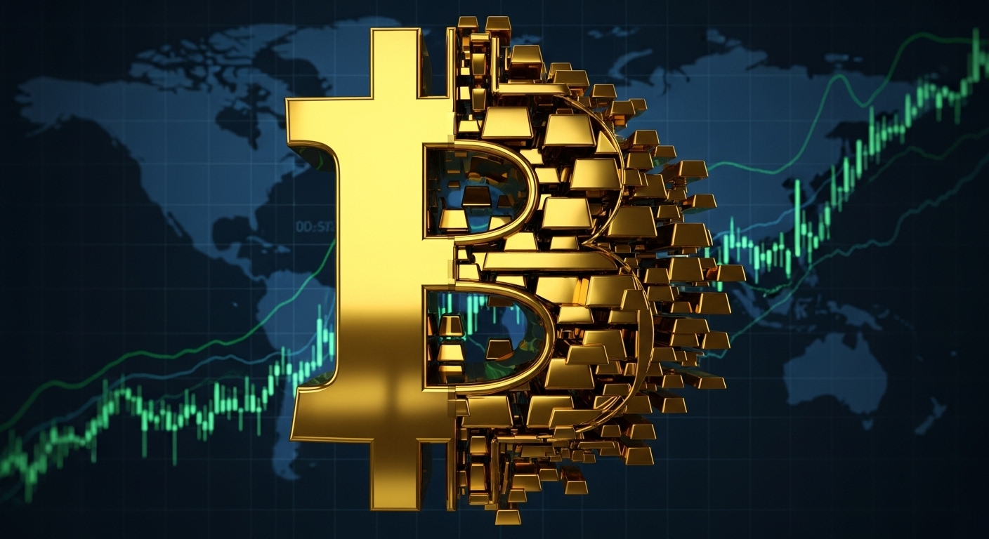 비트코인($BTC)·금 상관관계 0.85 돌파…‘디지털 금’ 내러티브에 다시 불붙다