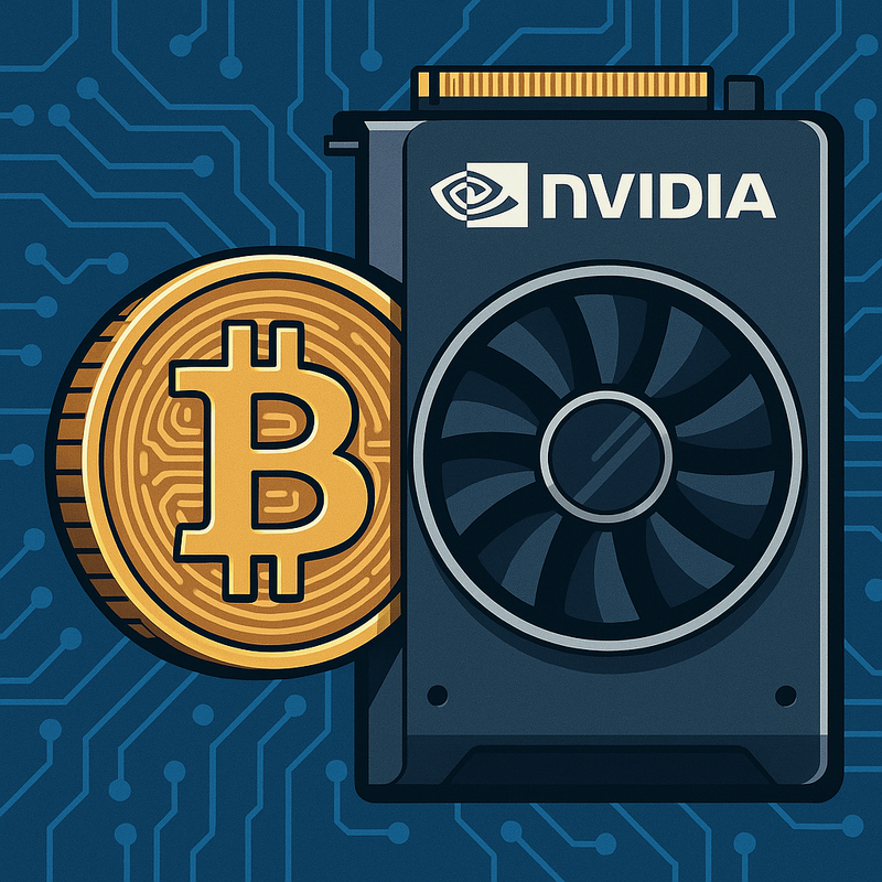 코인 변동성 커질수록… 엔비디아가 더 빛난다