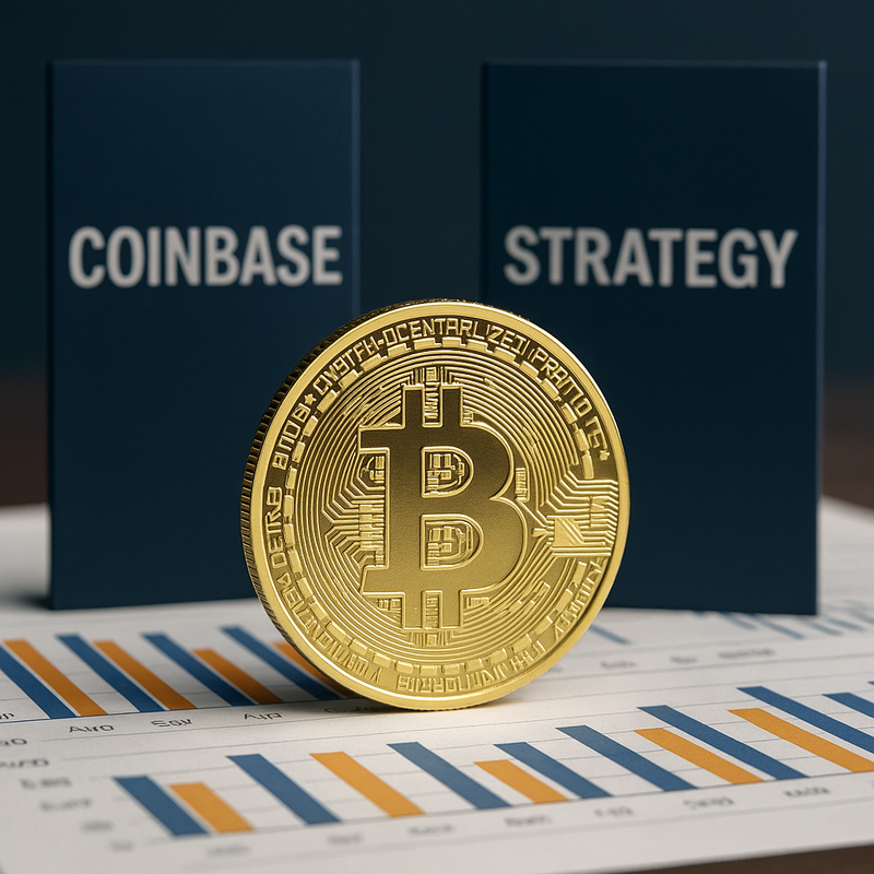 코인베이스·스트래티지 역대급 실적! "비트코인 계속 산다"