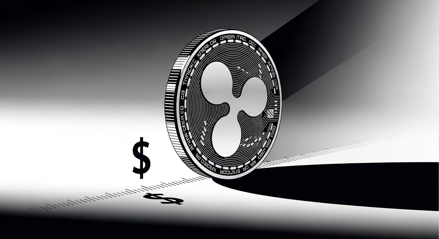 XRP, 3,365억 원 고래 매도에 ‘1달러 위협’…투자심리 악화