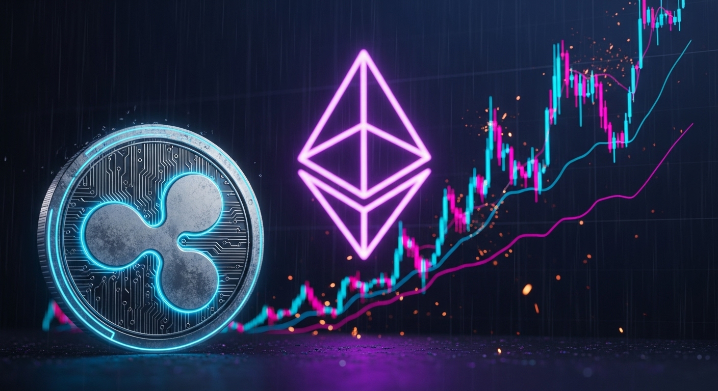 이더리움 ‘더블톱’ 경고 속 급락 우려…XRP는 4달러 돌파 시동