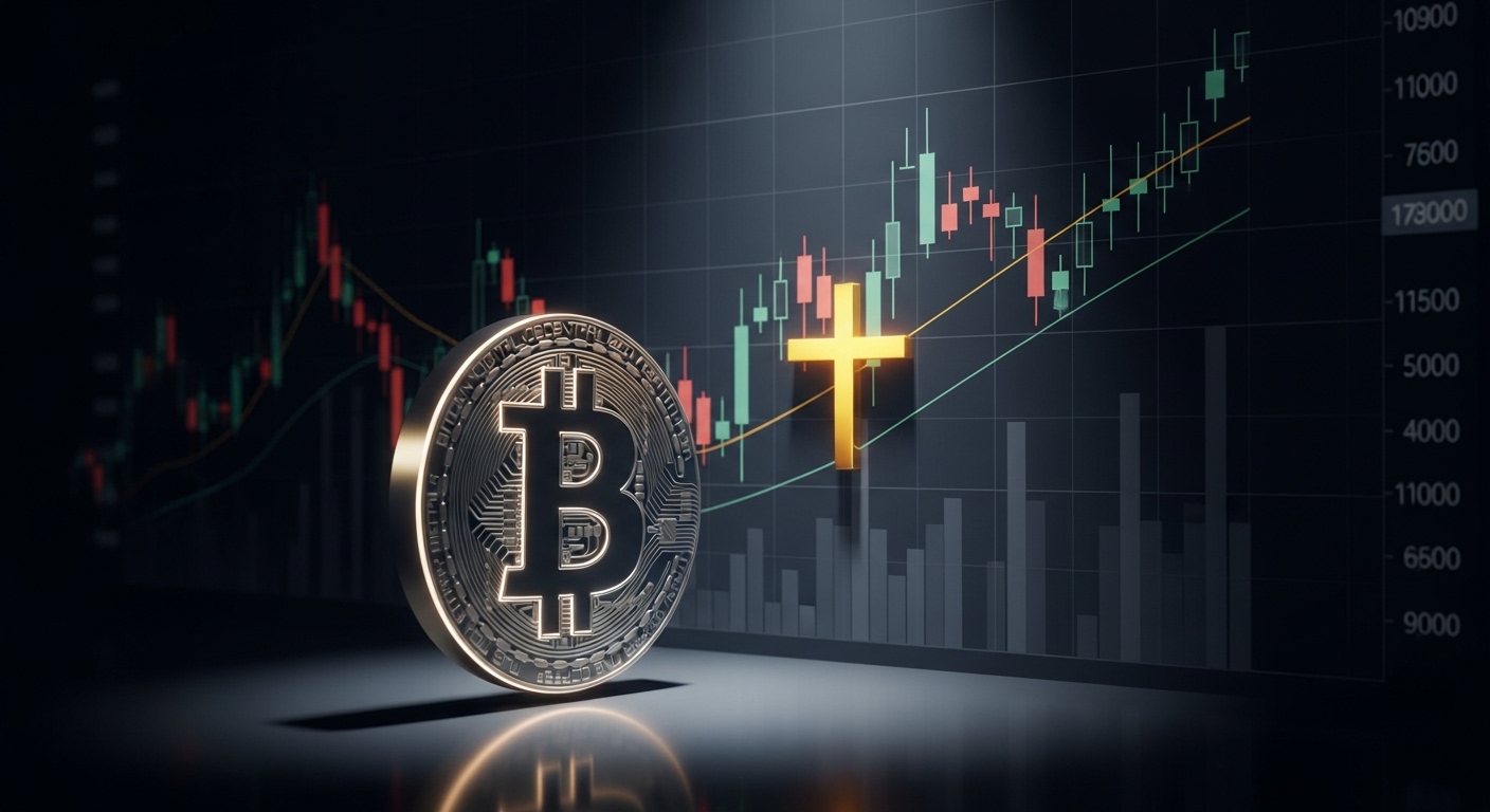 비트코인($BTC), ‘골든크로스’ 재접근…트럼프 관세 리스크 속 급등 신호 촉각