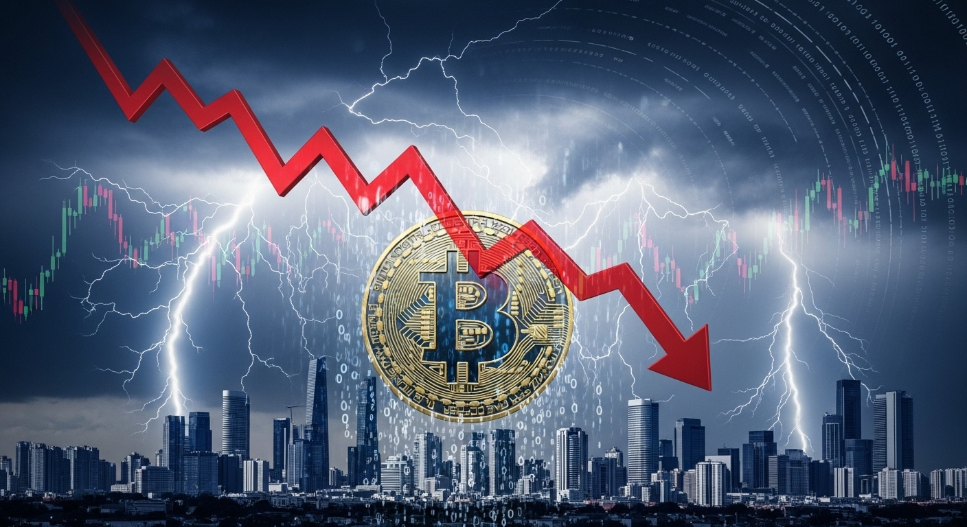 비트코인, 10일 만에 4,448만 원 급락…ETF 자금 유출·트럼프 대중 관세 충격