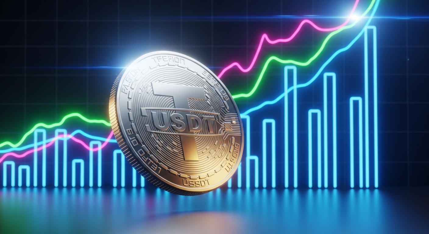 테더, 2025년 순이익 목표 20조 돌파…스테이블코인 새 역사 쓰나