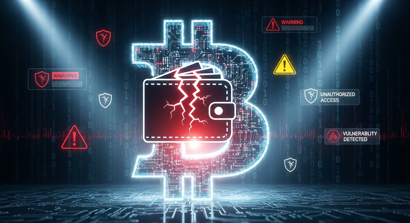 비트코인(BTC) 지갑 취약점 노출…전 세계 12만 개 이상 해킹 위협