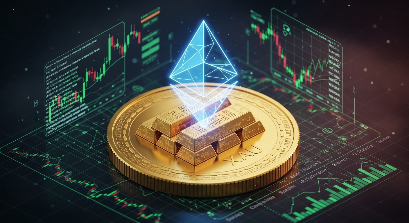 이더리움 기반 토큰화 금, 5조 원 돌파…RWA 시장 ‘조 단위 시대로’