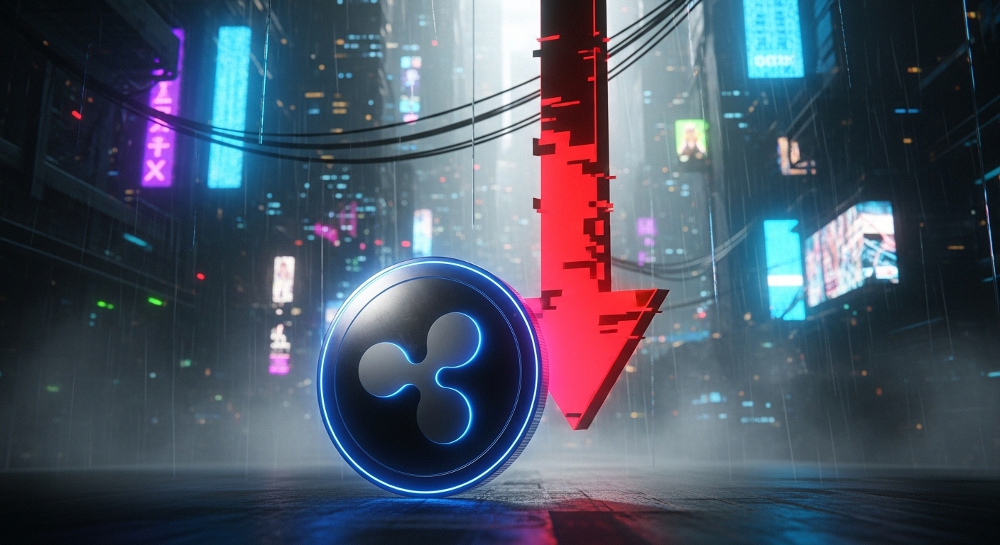 비트코인 $BTC 10만 달러 붕괴…리플(XRP), 10억 달러 GTreasury 인수 발표에도 급락