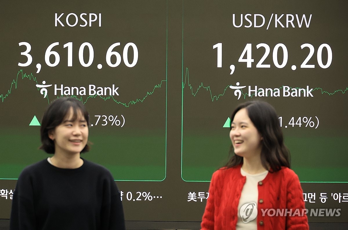 코스피 사상 첫 3,600 돌파…삼성전자 실적에 시장 ‘촉각’