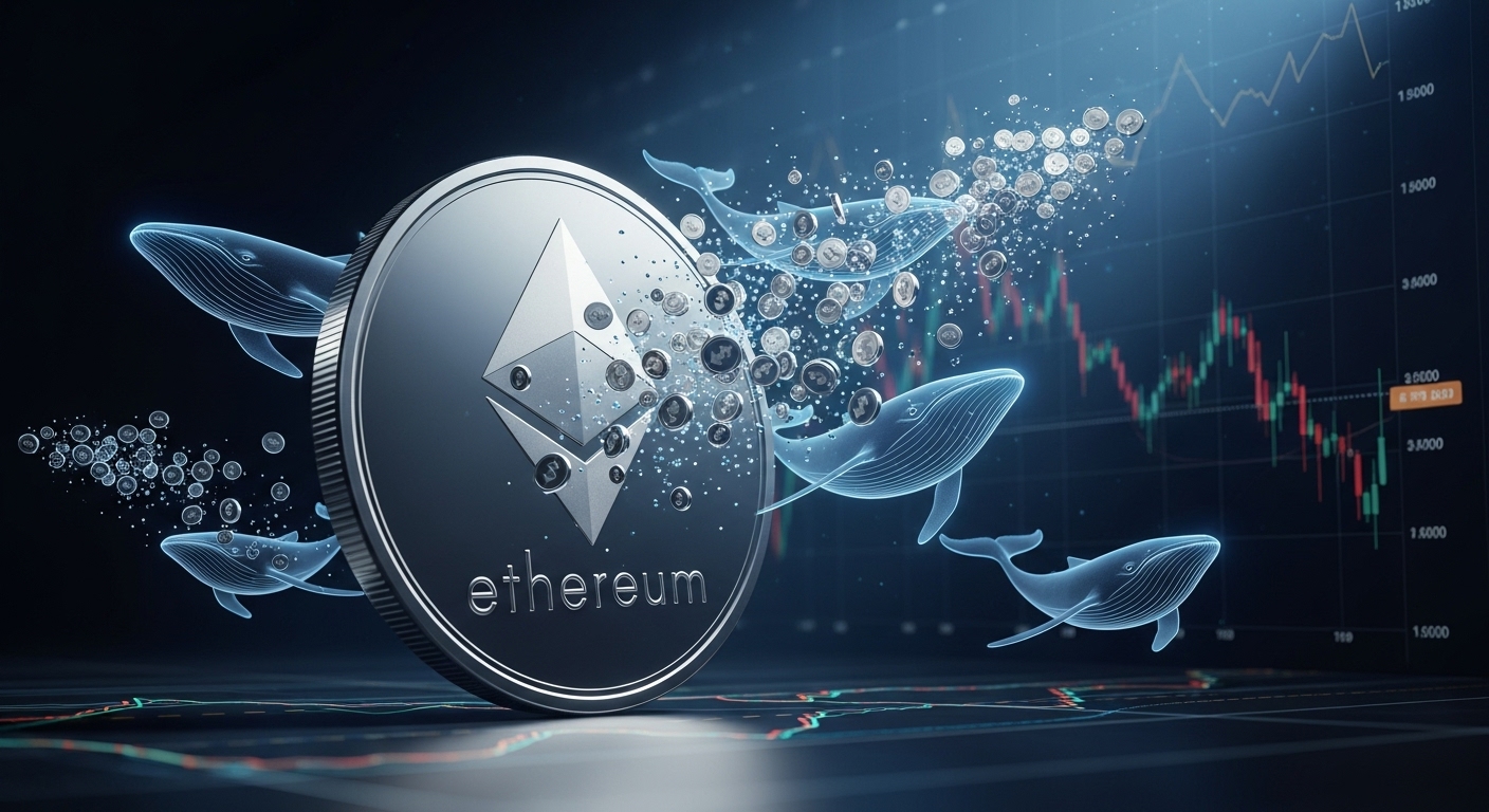 이더리움($ETH) 급락에도 고래·기관 대거 매수…2,450억 원 ‘저점 매수’ 포착