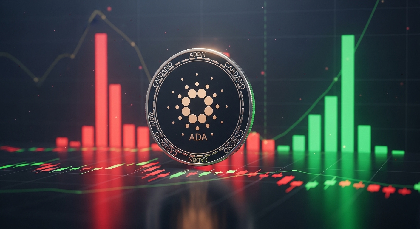 에이다(ADA), 24% 급락 후 기술 반등 신호…고래 매도에 추가 하락 우려도