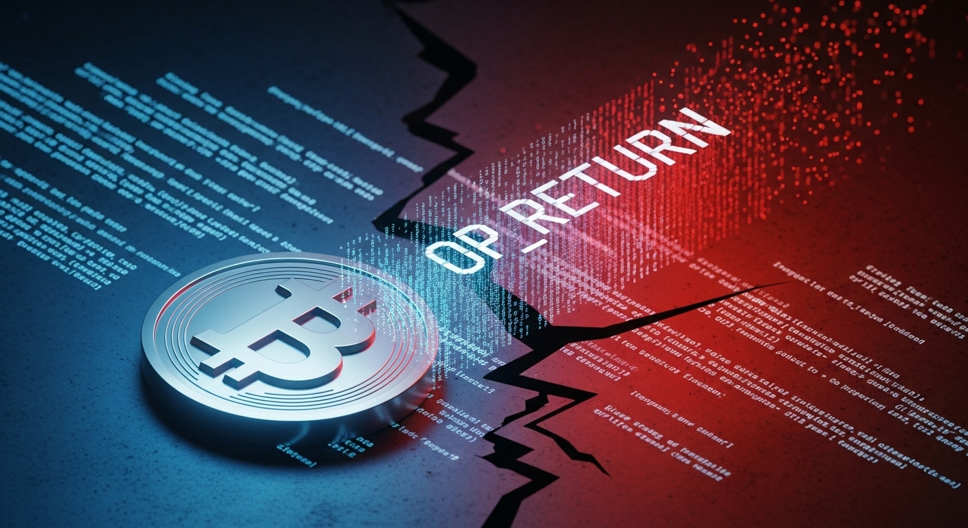 비트코인 코어 v30.0 논란…커뮤니티, OP_RETURN 확대에 ‘사토시 설계 vs 철학적 위배’ 격돌