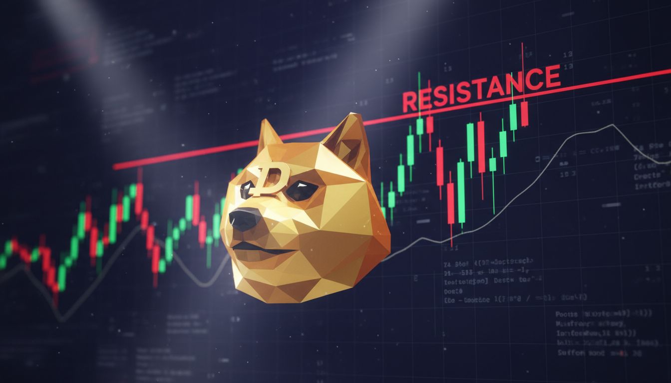 도지코인($DOGE), 0.15달러 저항선 앞 공방…단기 하락 가능성 경고