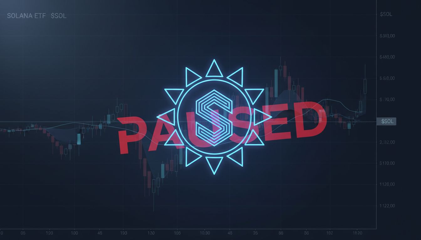 비트와이즈 솔라나 ETF, 하루 순유입 ‘0’…과열 뒤 조정 신호