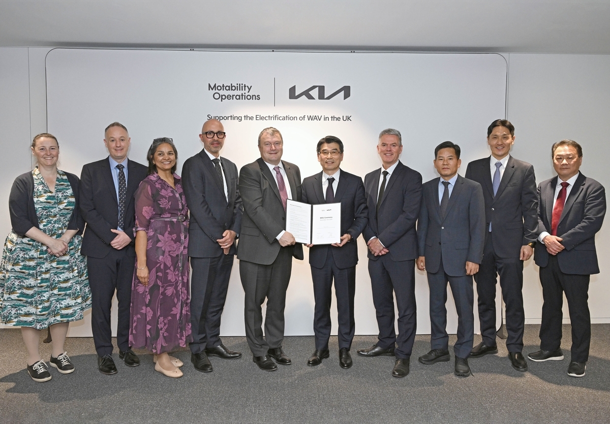 기아, 英 최대 리스업체와 손잡고 장애인용 전기차 공급 본격화