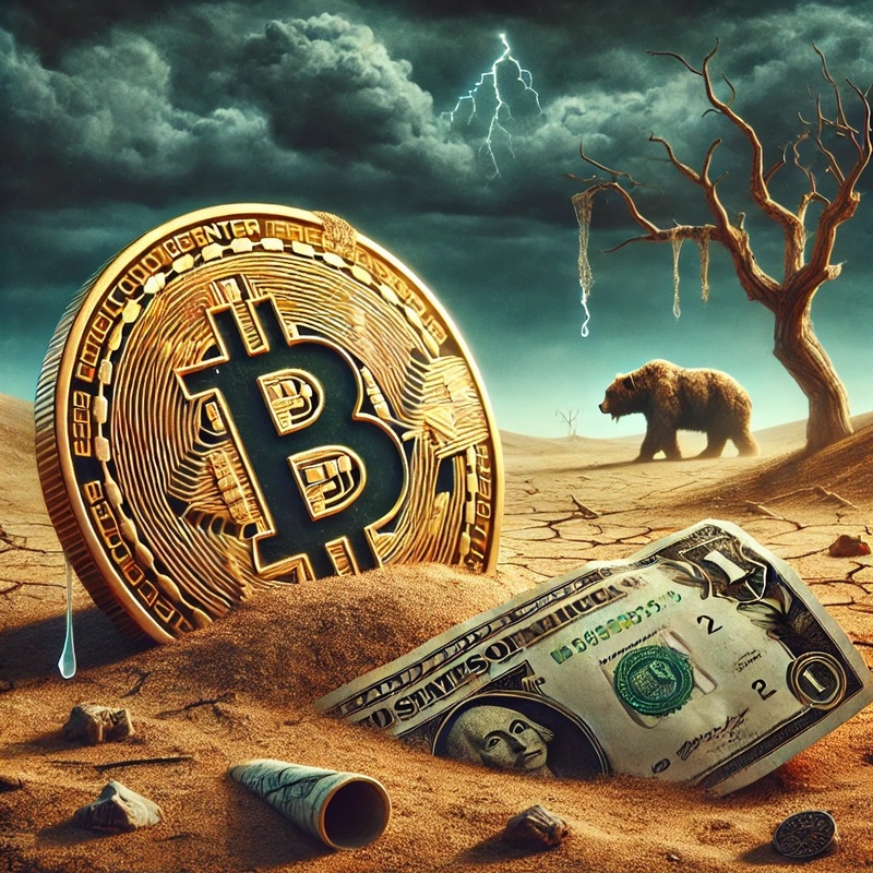 비트코인 공포 지수, ‘바닥’으로…8개월 최저가에 심리 붕괴