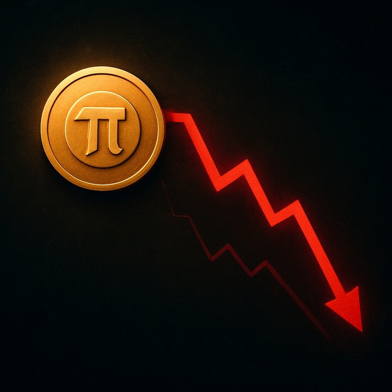 파이 코인, 11% 랠리 뒤 ‘34% 폭락’ 패턴 숨었다…상승은 가짜?