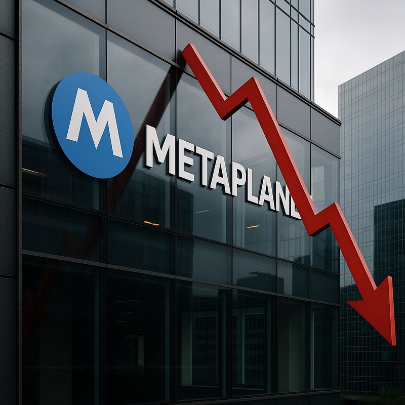메타플래닛, 비트코인 급락장 직격타…존폐 기로
