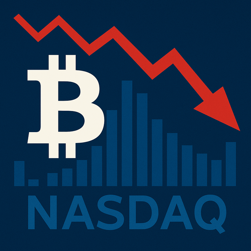 비트코인, 왜 나스닥 하락 때만 민감하게 움직일까?